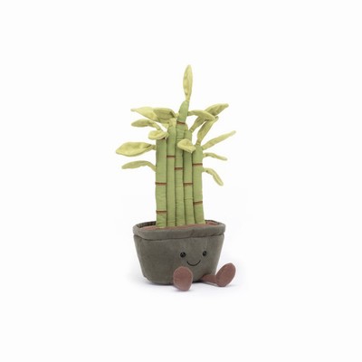 Jellycat Potted Bamboo UK | 16304XONQ